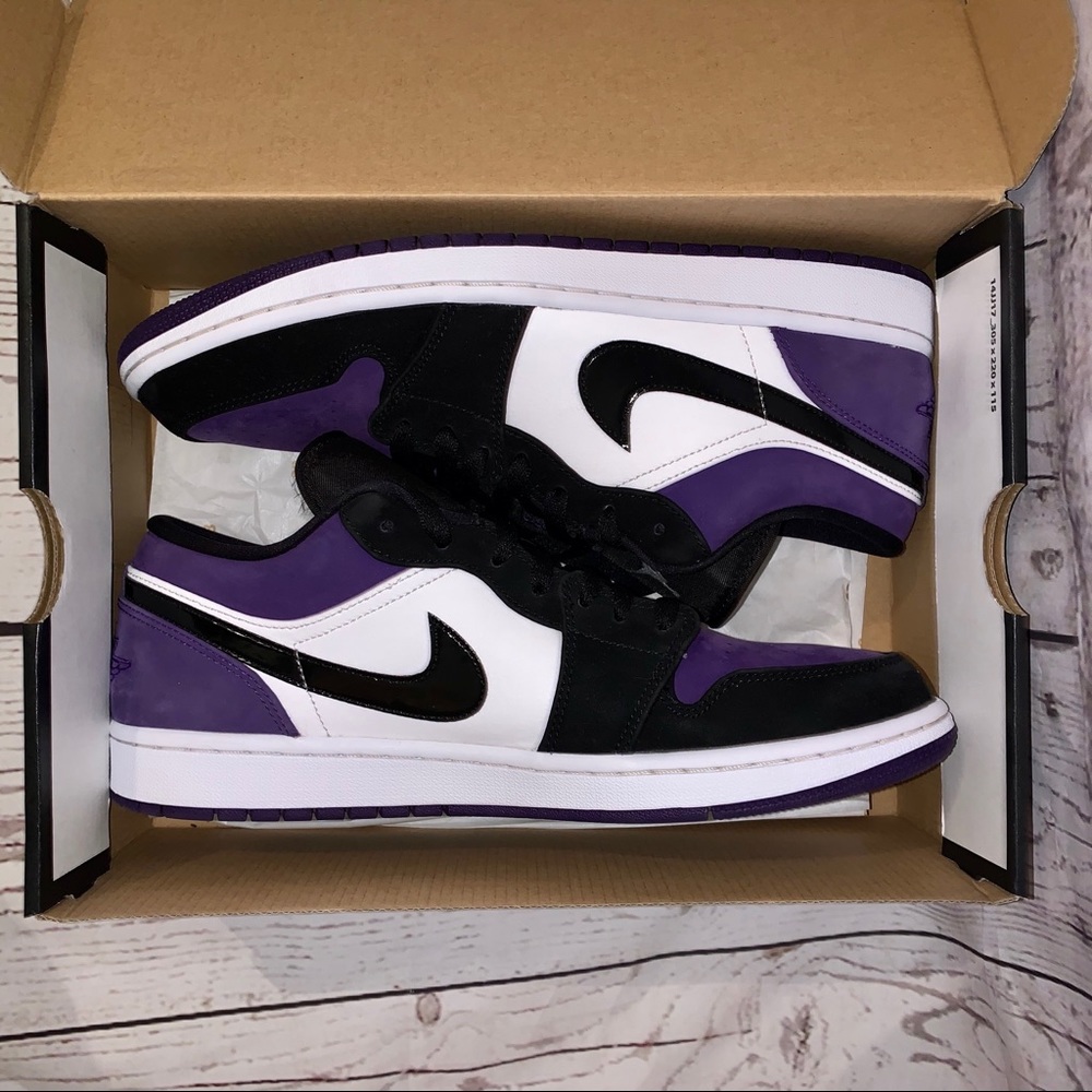 Air Jordan 1 Low ‘Court Purple’